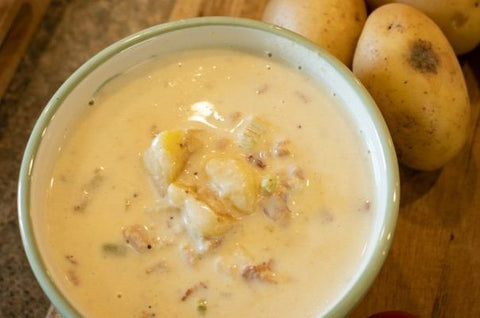 Clam Chowder With Bacon