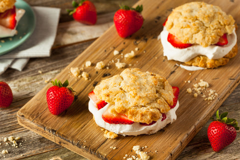 How to Build Traditional Strawberry Shortcakes with a Biscuit Mix