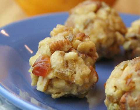 Golden Citrus No-Bake Cookies