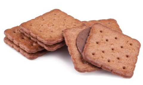 Fudge Frosted Graham Crackers